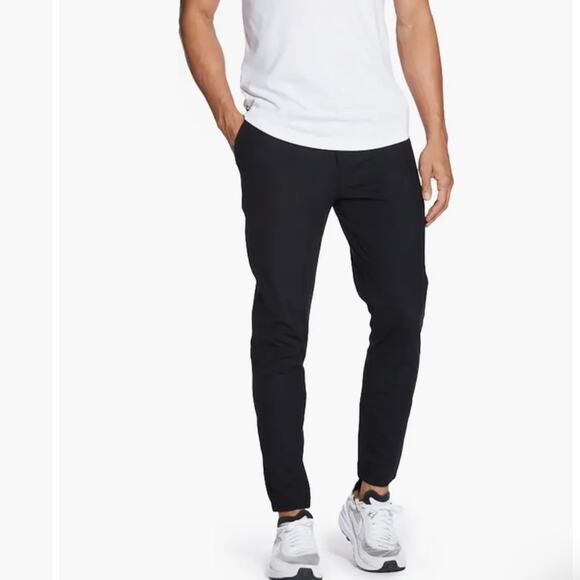 Cuts Clothing Men's Black Performance Joggers Sz Large Sweat & Moisture Wicking - Picture 1 of 7